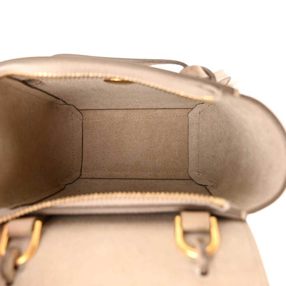 Grained Calfskin Pico Belt Bag Light Taupe