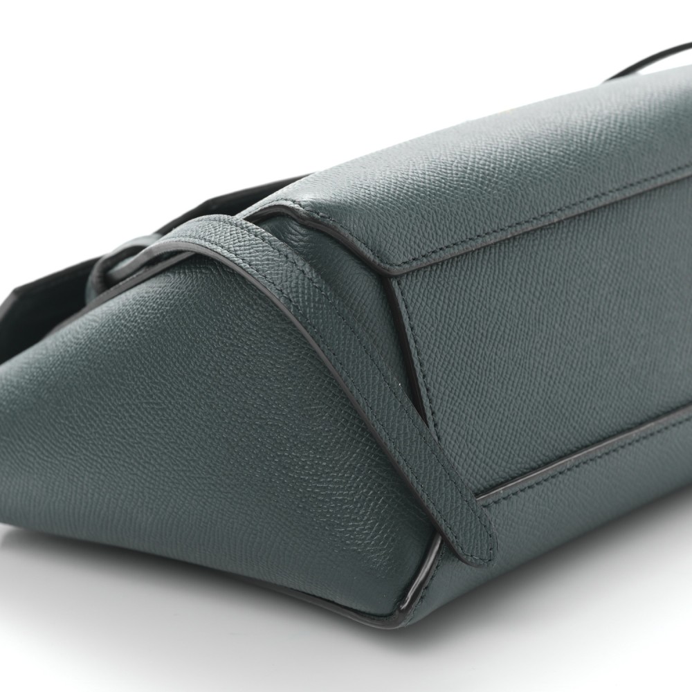 Grained Calfskin Nano Belt Bag Amazone