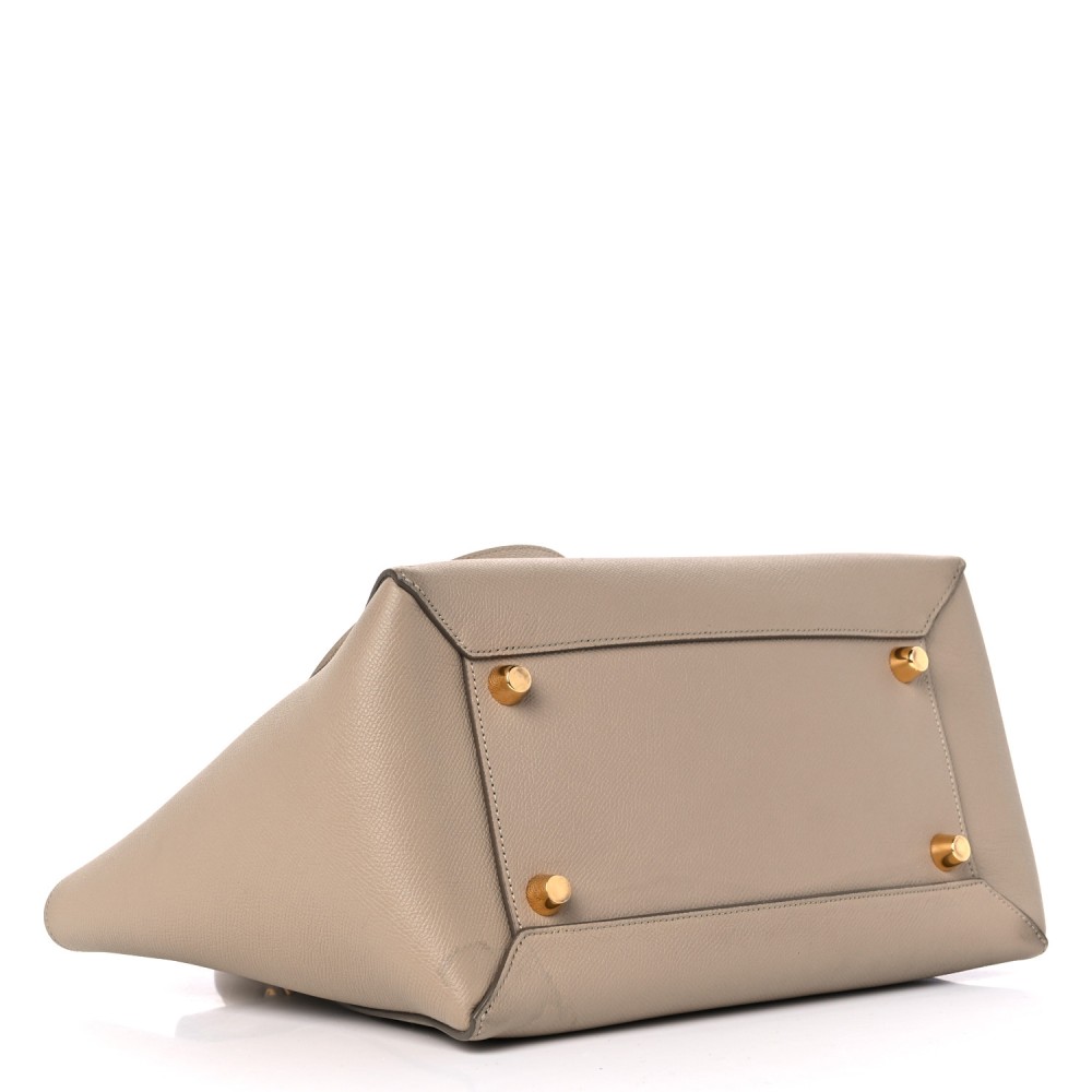 Grained Calfskin Mini Belt Bag Dune