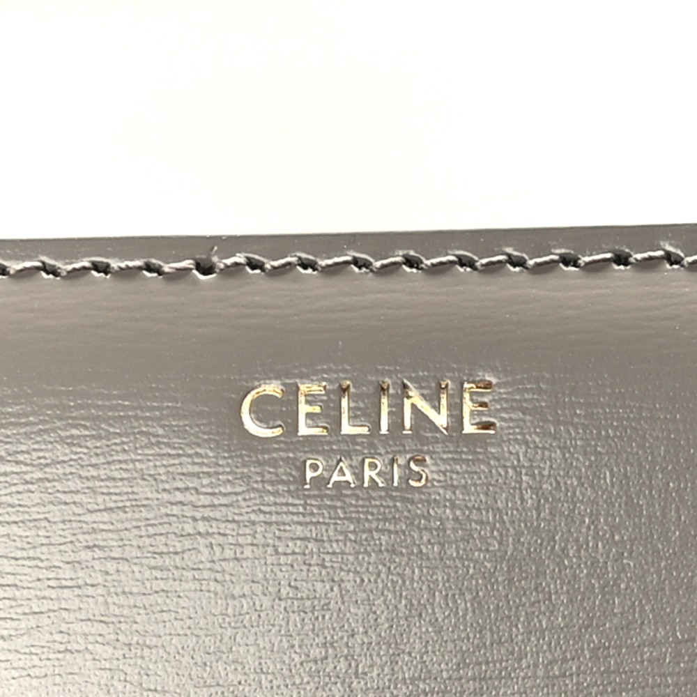 Shiny Calfskin Teen Triomphe Pebble