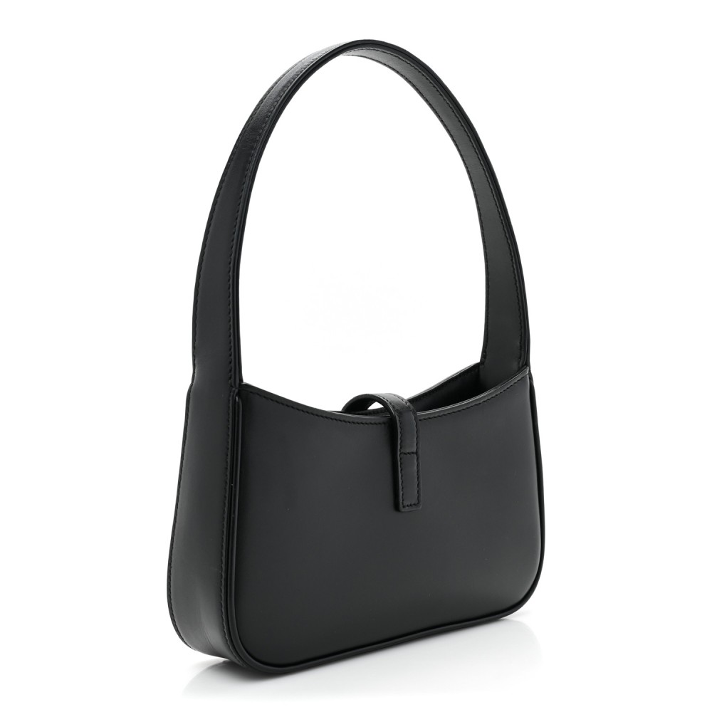 Smooth Calfskin Le 5 A 7 Mini Hobo Black