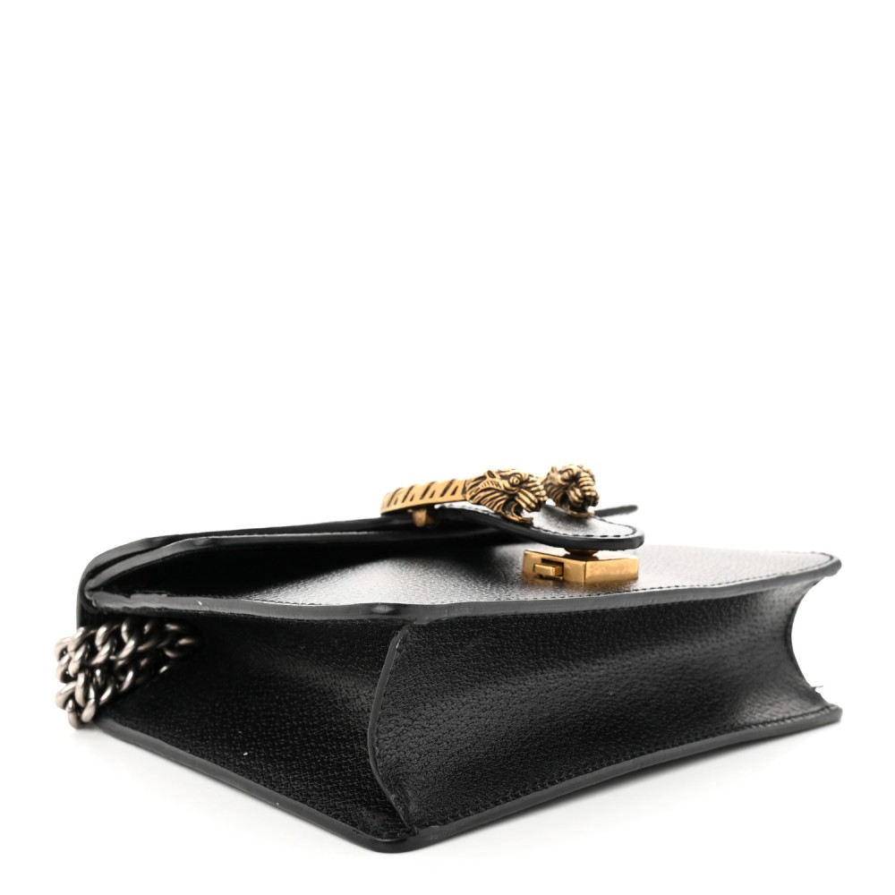 Calfskin Web Mini Dionysus Shoulder Bag Black