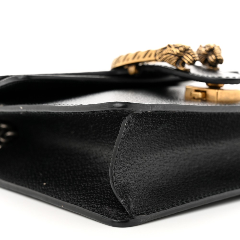 Calfskin Web Mini Dionysus Shoulder Bag Black