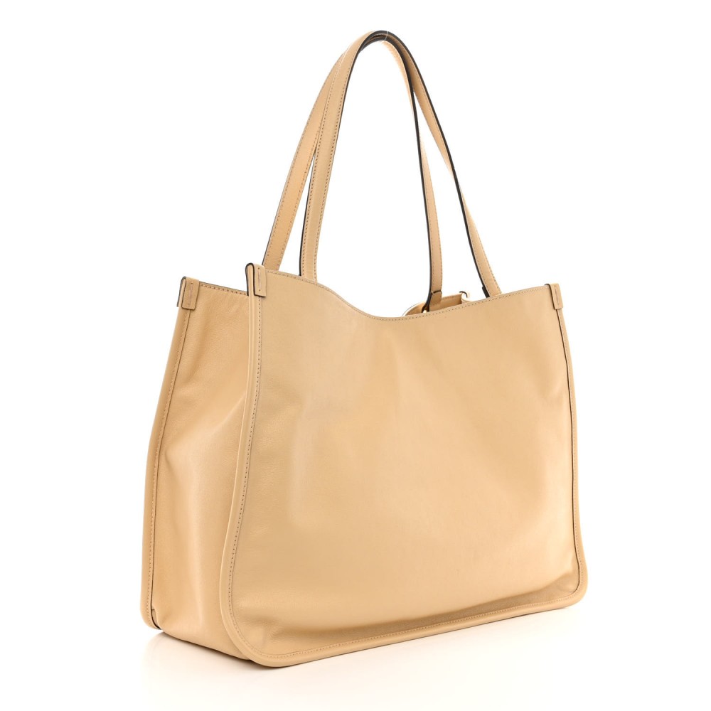 New Sakai Calfskin Lux Horsebit 1955 Tote Bag Bubble Tea