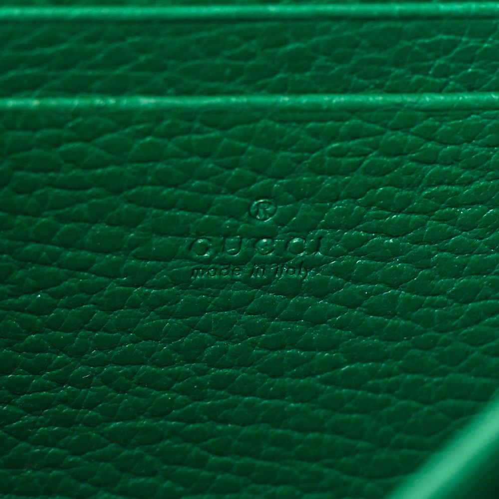 Calfskin Mini Dionysus Chain Wallet Emerald