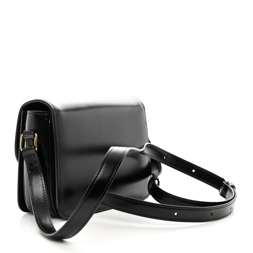 Shiny Calfskin Teen Triomphe Black