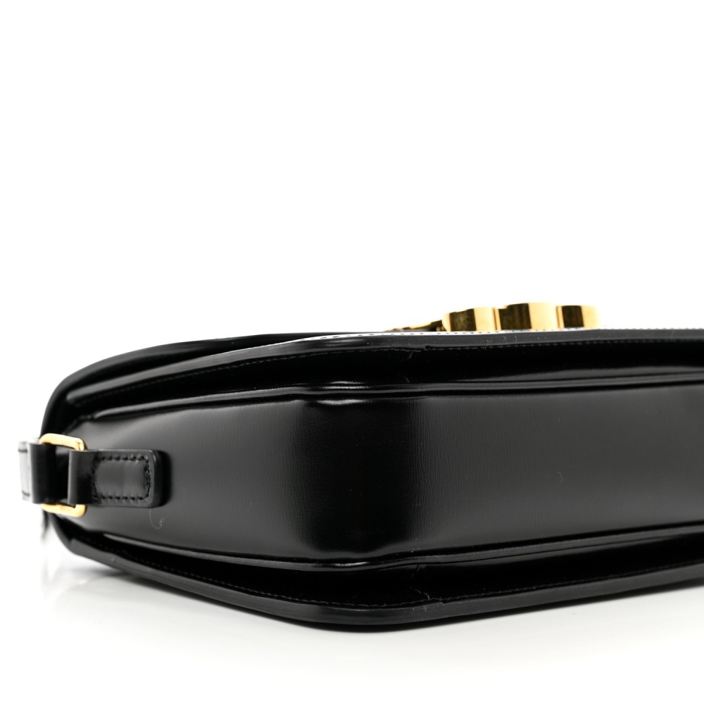 Shiny Calfskin Teen Triomphe Black