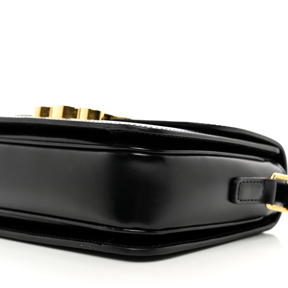 Shiny Calfskin Teen Triomphe Black