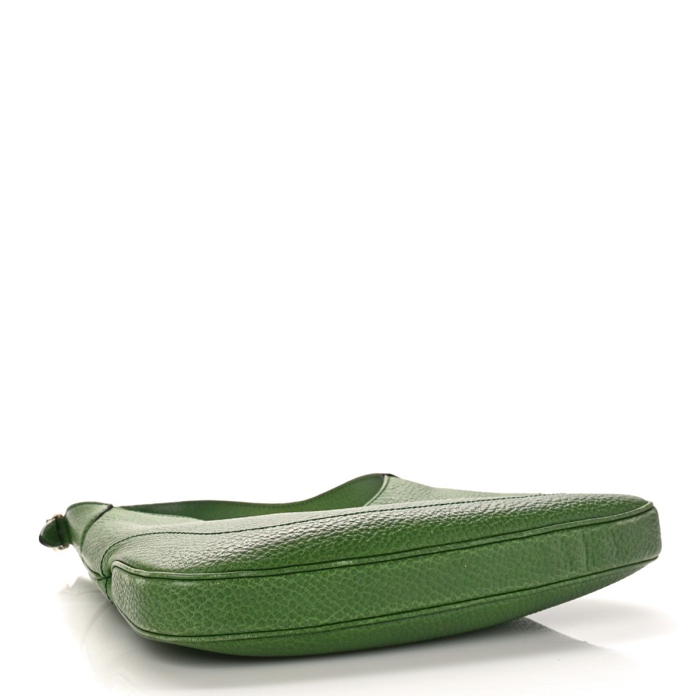 Soft Grained Calfskin Jackie O Hobo Green