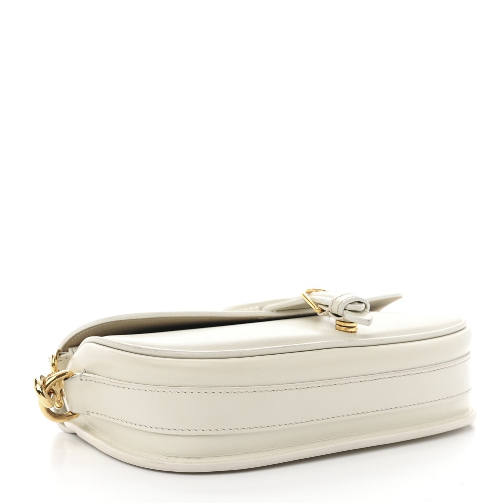 Box Calfskin East West Bobby Bag Latte