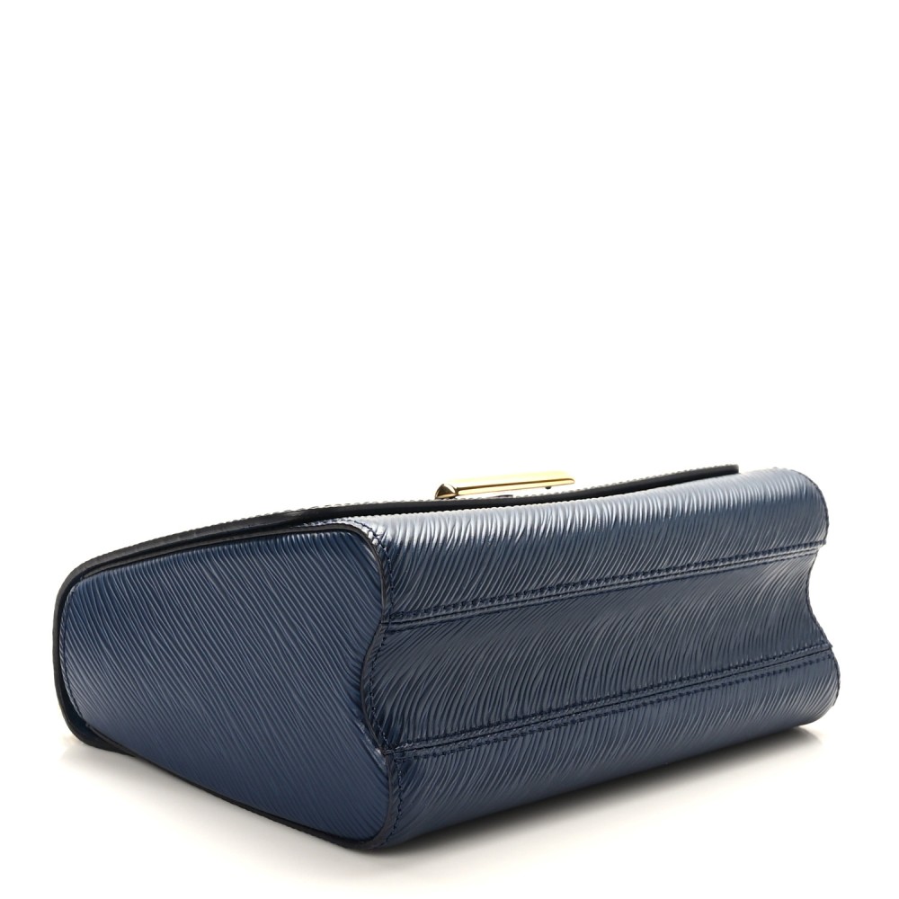 Epi Twist Shoulder Bag MM Indigo