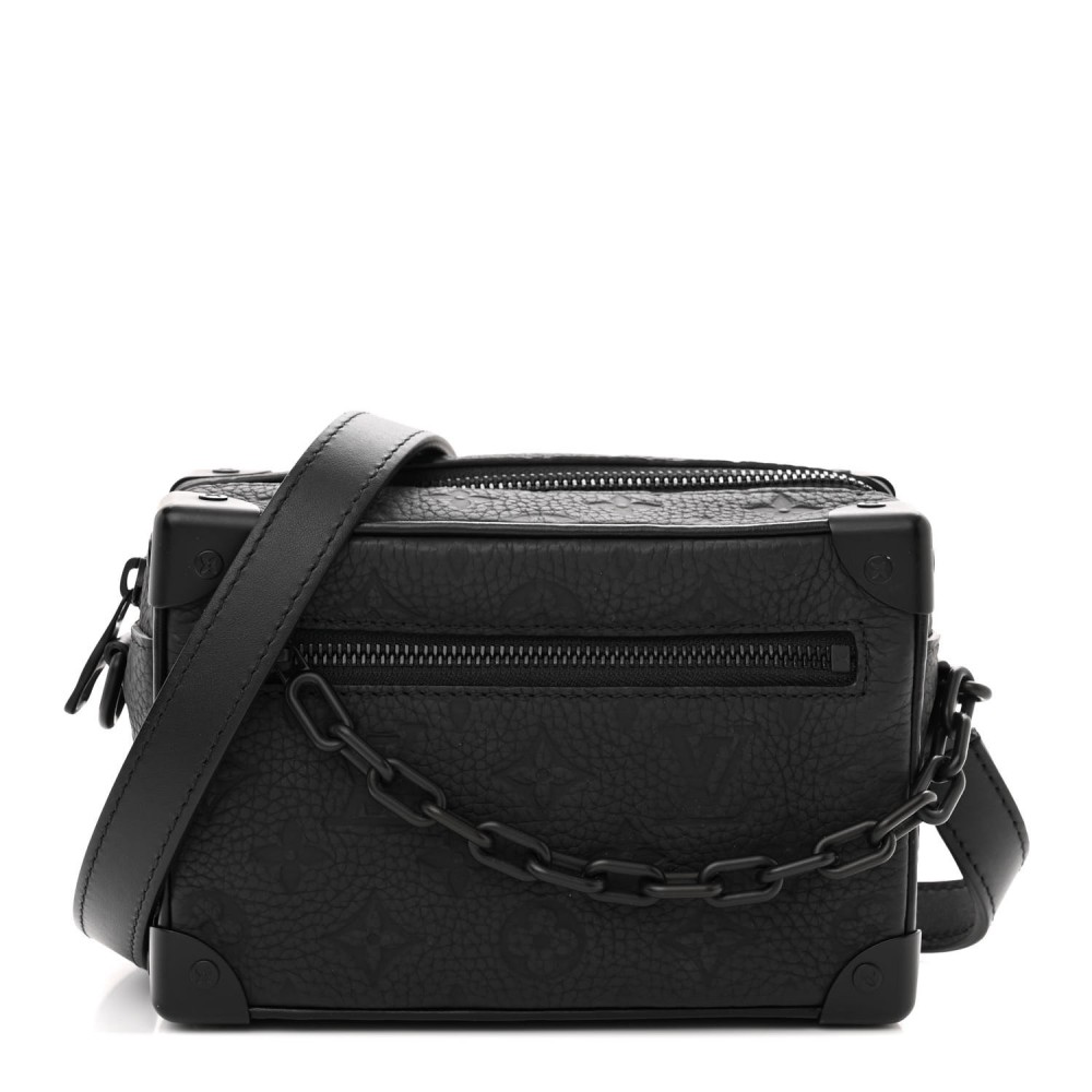 Taurillon Monogram Mini Soft Trunk Black