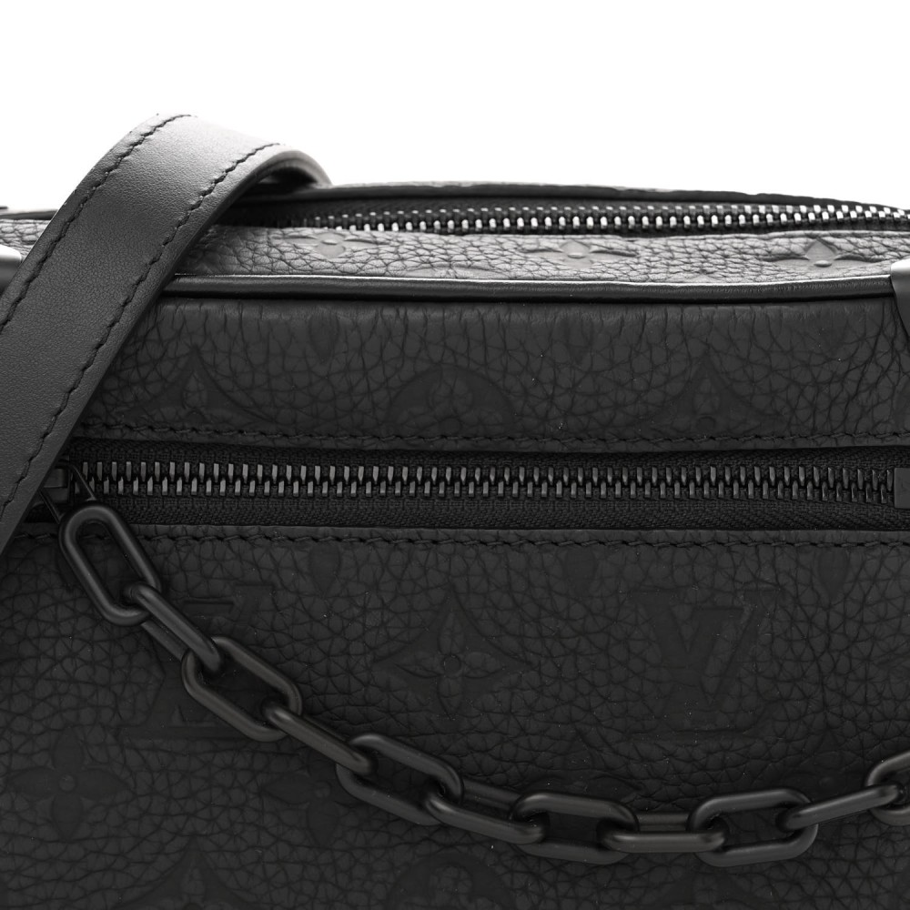 Taurillon Monogram Mini Soft Trunk Black