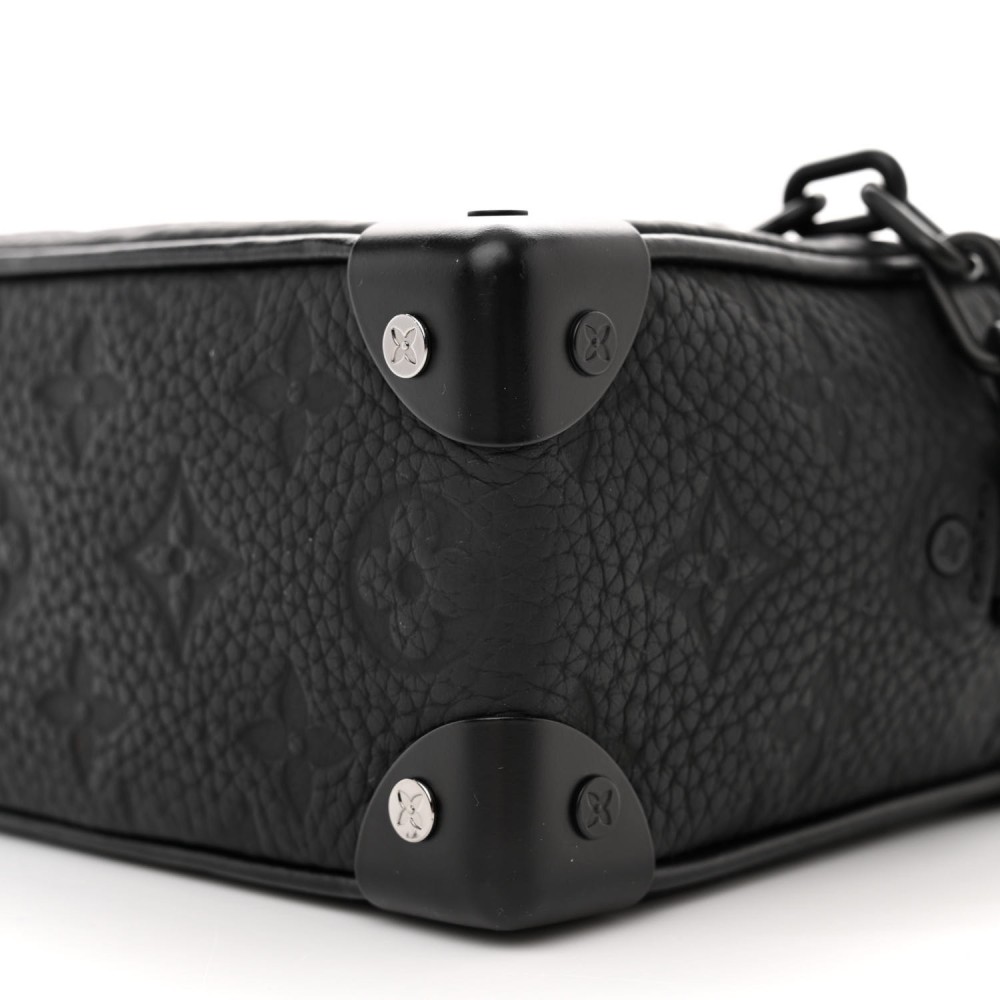 Taurillon Monogram Mini Soft Trunk Black