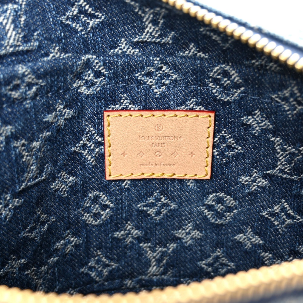 Monogram Denim Papillon Denim Blue