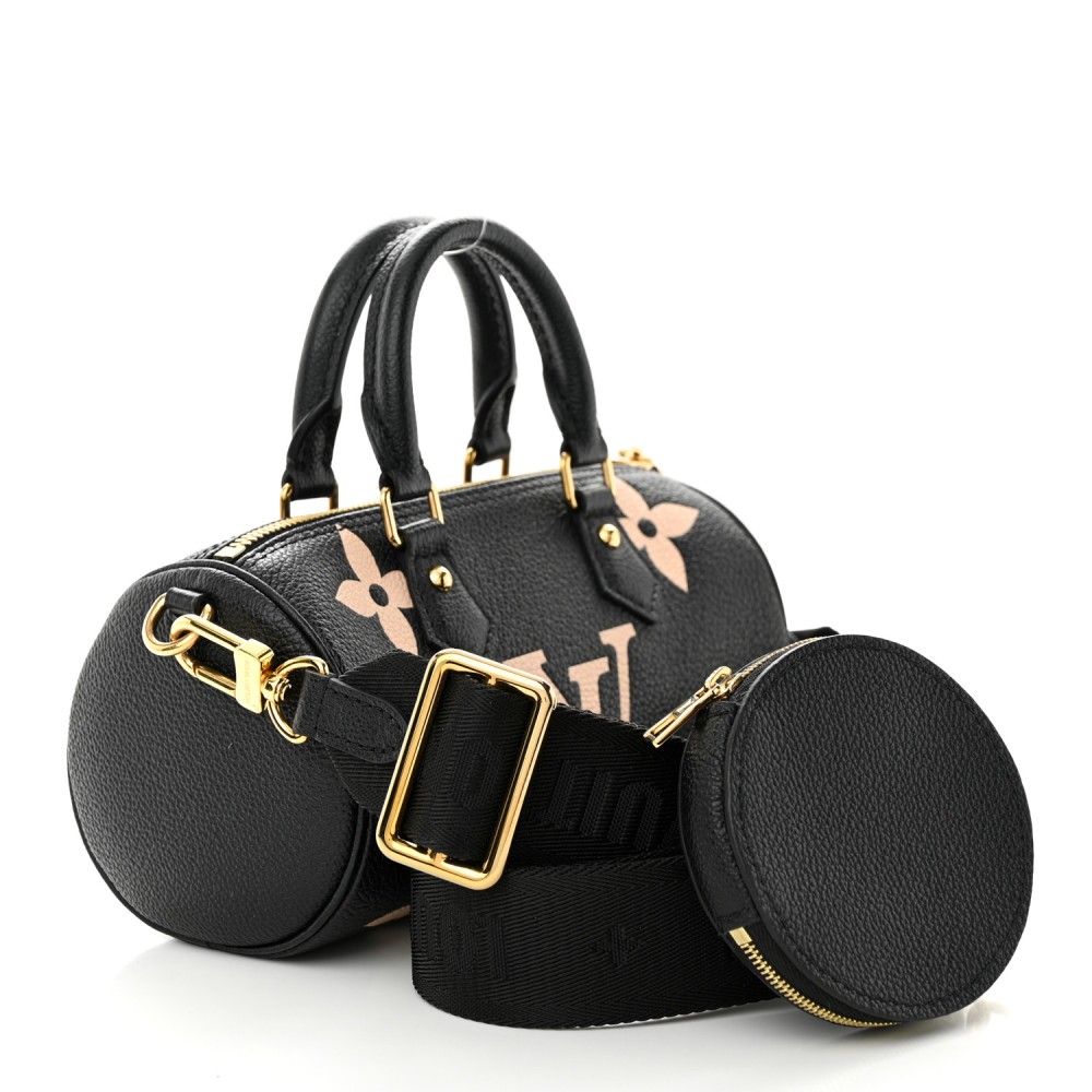 Empreinte Monogram Giant Papillon BB Black Beige