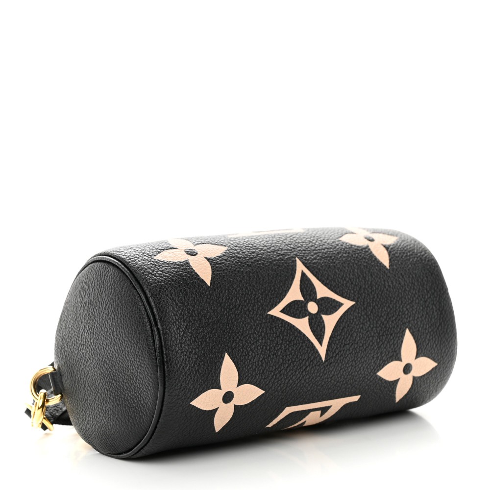 Empreinte Monogram Giant Papillon BB Black Beige