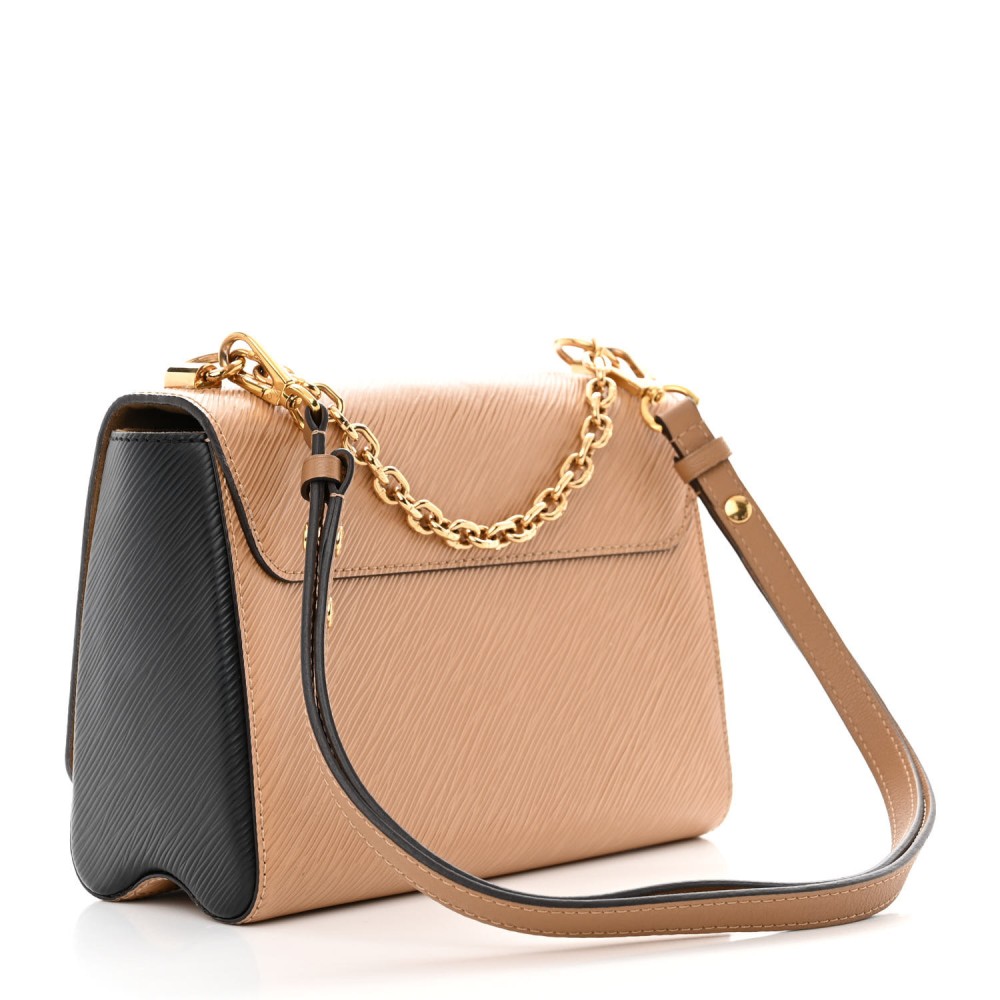 Epi Twist Shoulder Bag MM Camel