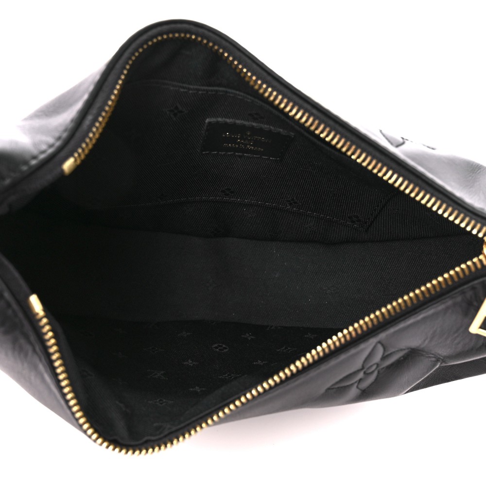 Calfskin Bubblegram Over The Moon Black