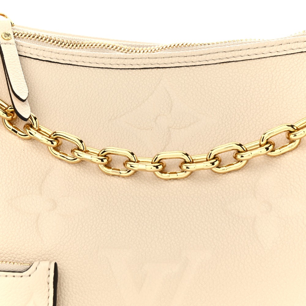 Empreinte Monogram Giant Loop Hobo Cream