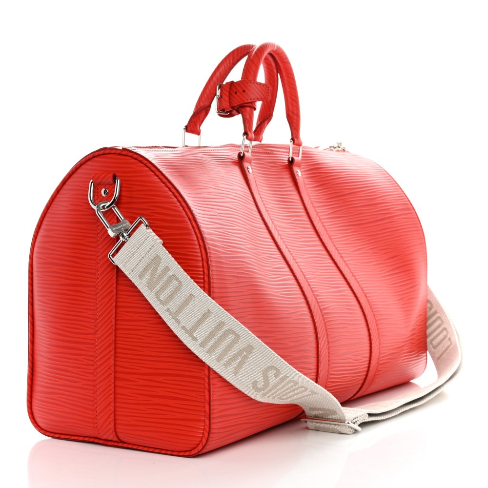 Epi Keepall Bandouliere 50 Vermillion Red