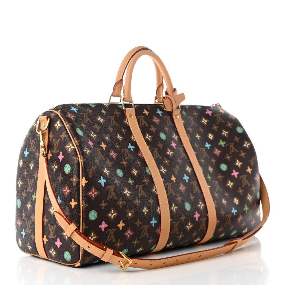 Monogram Craggy Keepall Bandouliere 50 Chocolate