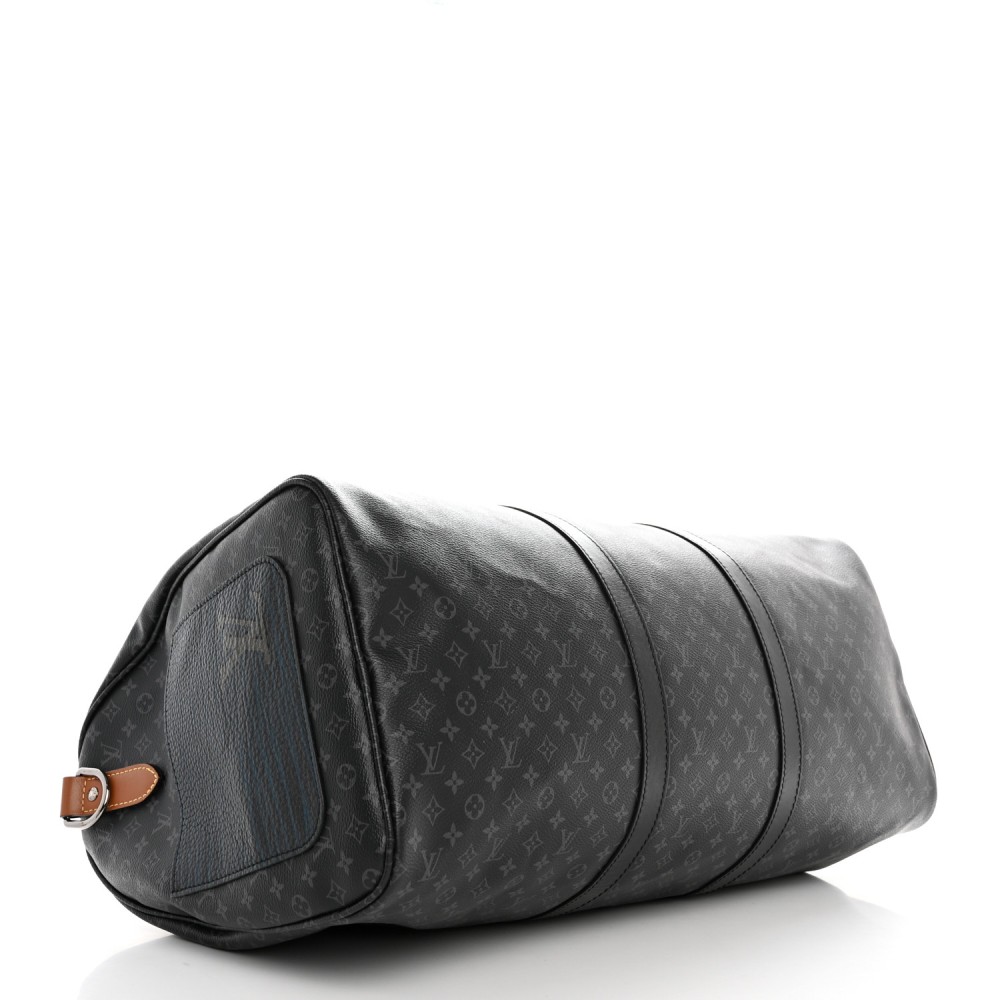 Monogram Eclipse Patchwork Keepall Bandouliere 50