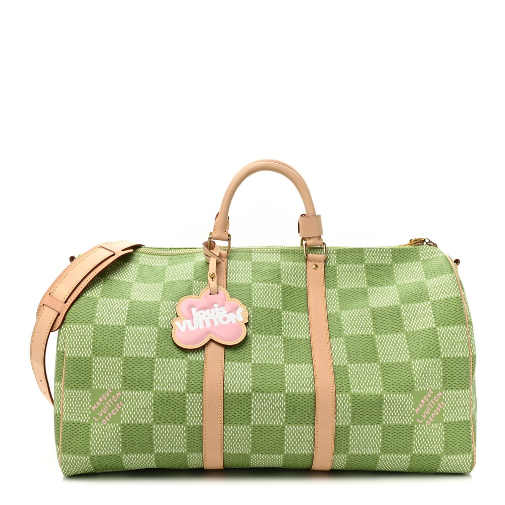 Damier Golf Keepall Bandouliere 50 Green