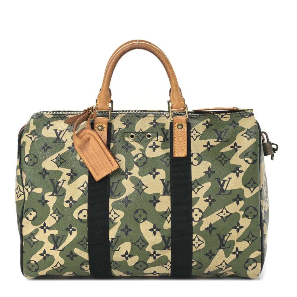 Monogram Camouflage Speedy 35