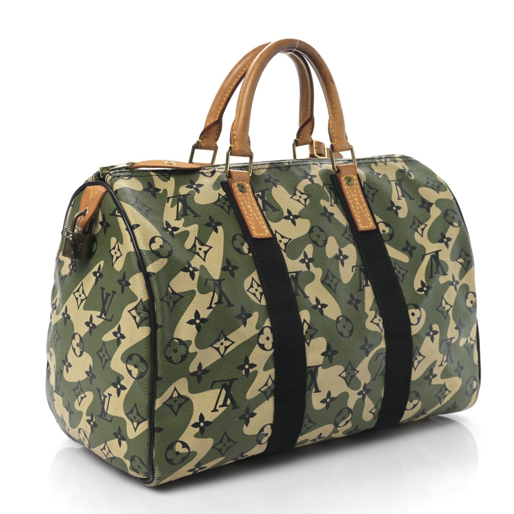 Monogram Camouflage Speedy 35