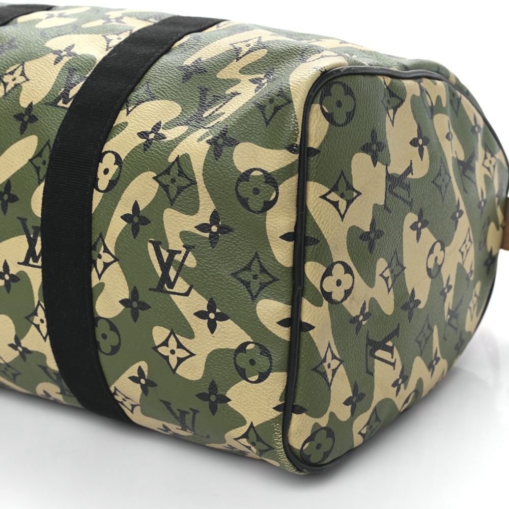 Monogram Camouflage Speedy 35