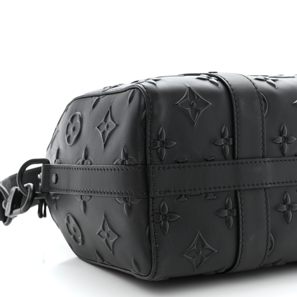 Monogram Seal City Keepall Black