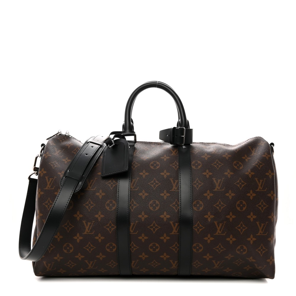 Monogram Macassar Keepall Bandouliere 45