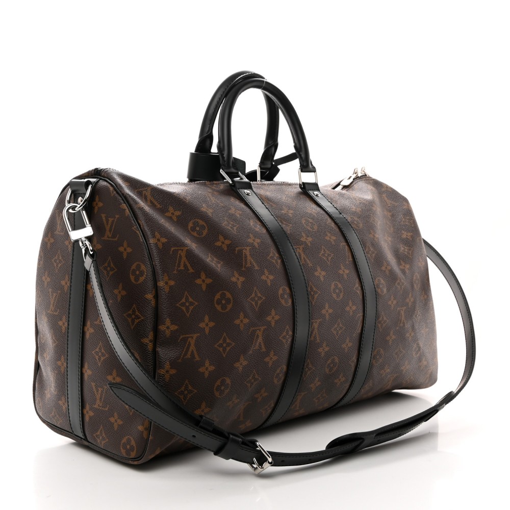 Monogram Macassar Keepall Bandouliere 45