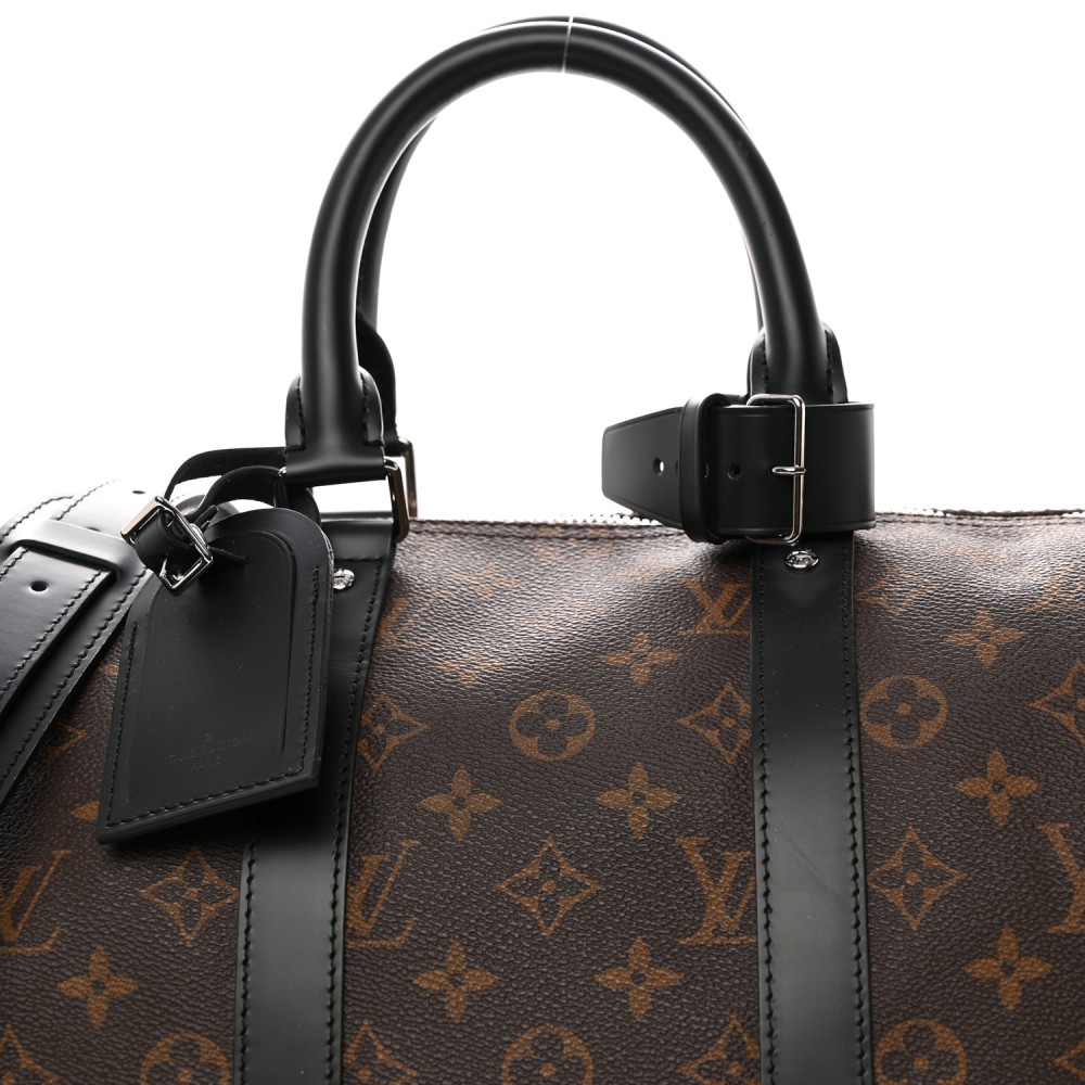 Monogram Macassar Keepall Bandouliere 45