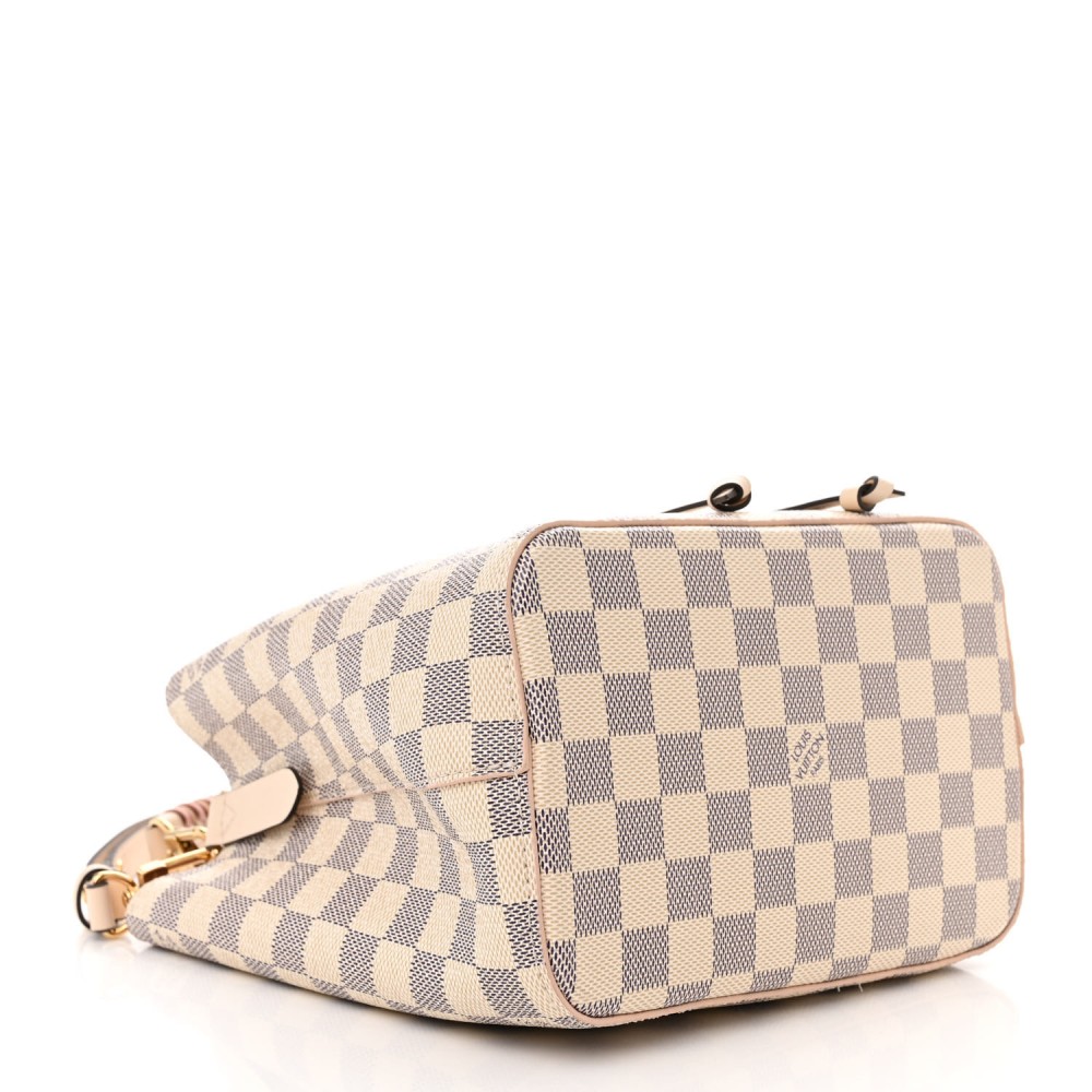 Damier Azur Braided Neonoe BB Pink