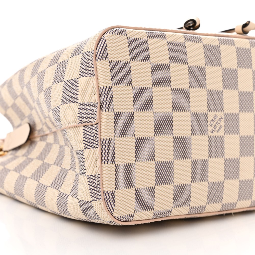 Damier Azur Braided Neonoe BB Pink