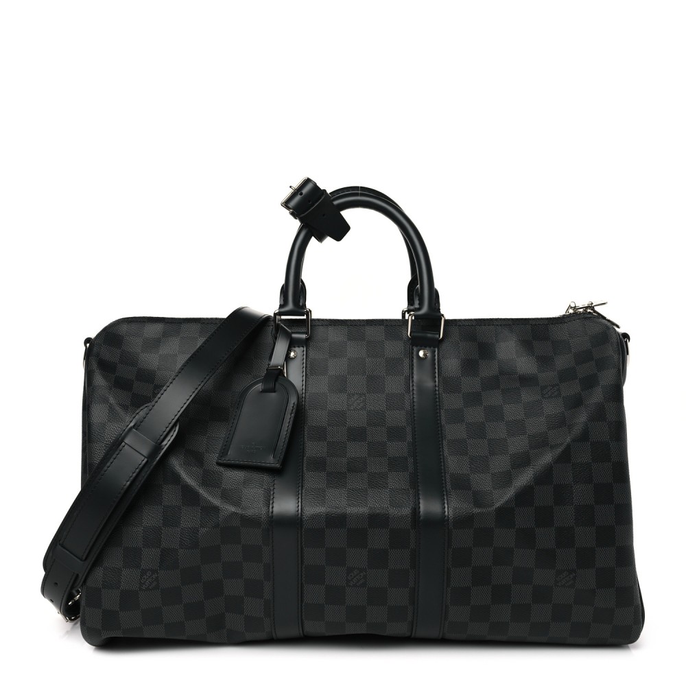 Damier Graphite Keepall Bandouliere