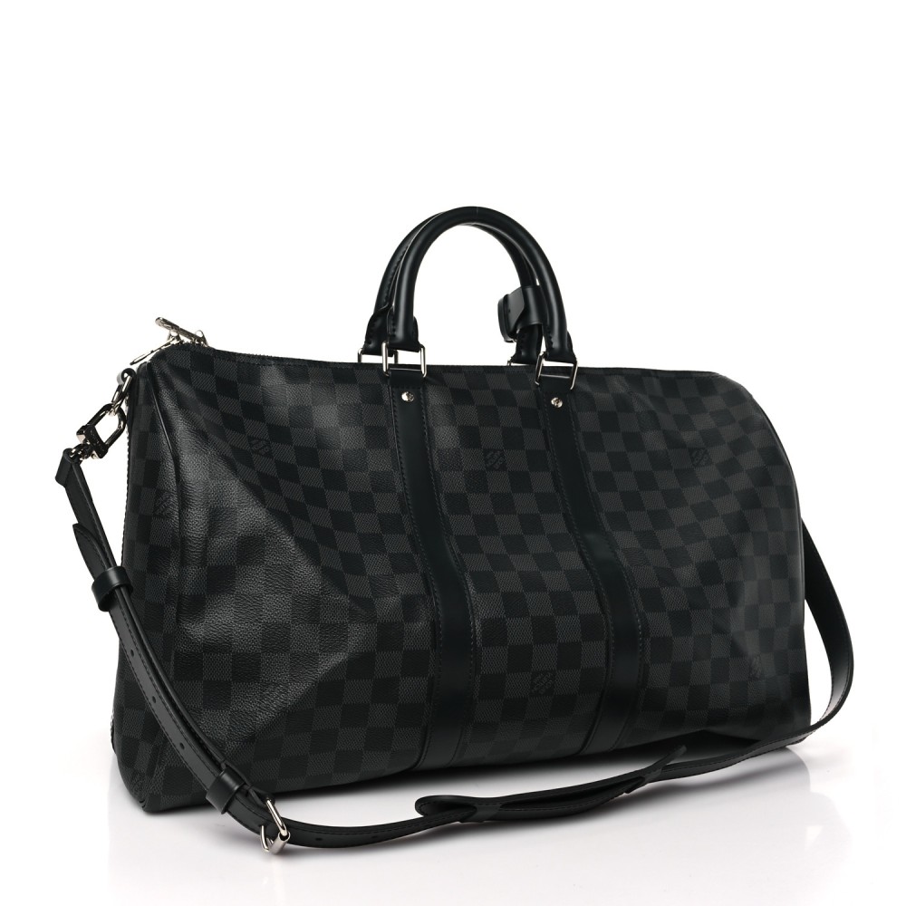 Damier Graphite Keepall Bandouliere