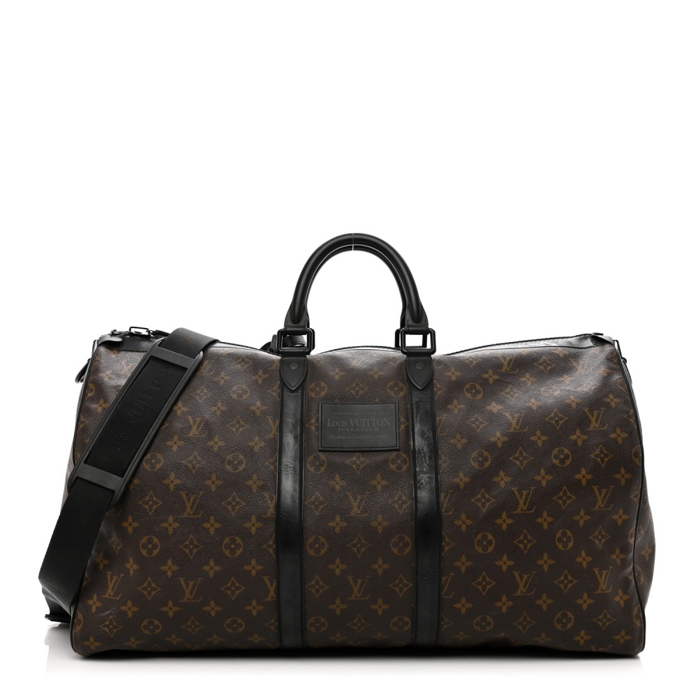 Monogram Waterproof Keepall Bandouliere 55