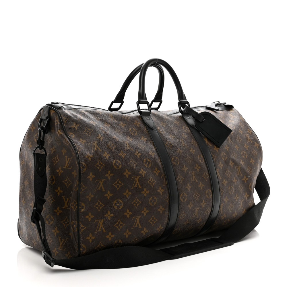 Monogram Waterproof Keepall Bandouliere 55