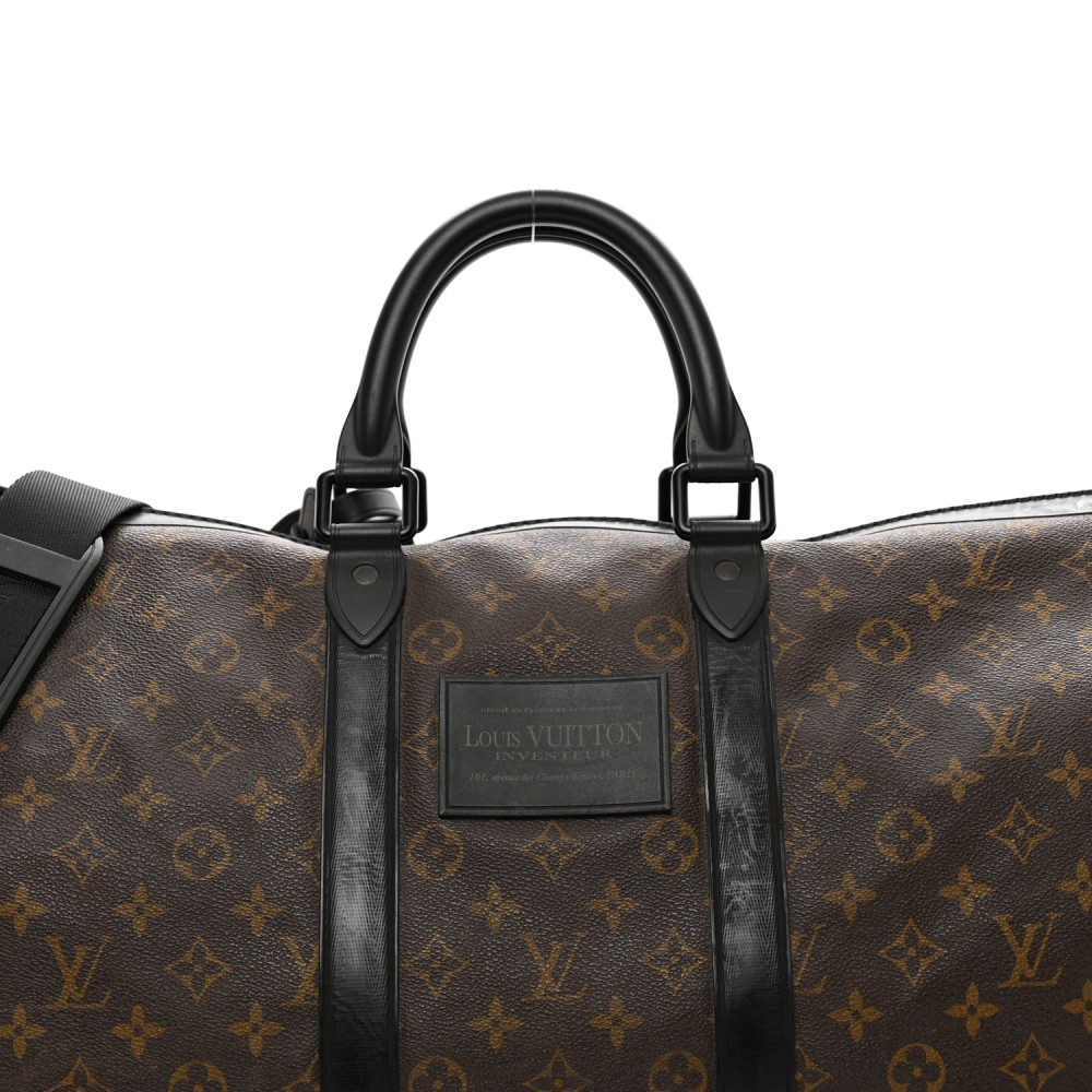 Monogram Waterproof Keepall Bandouliere 55