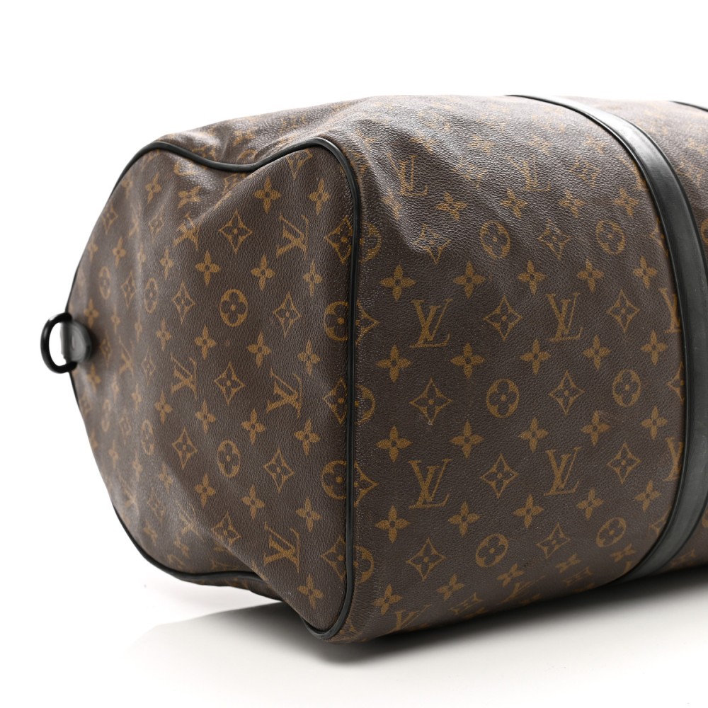 Monogram Waterproof Keepall Bandouliere 55