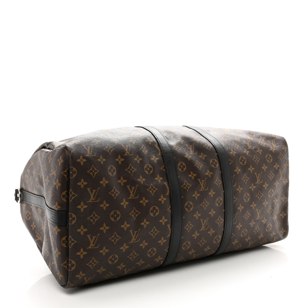 Monogram Macassar Keepall Bandouliere 55