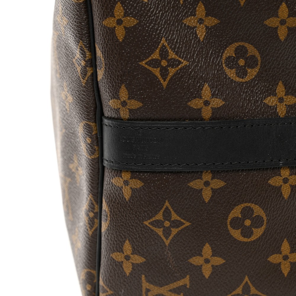 Monogram Macassar Keepall Bandouliere 55