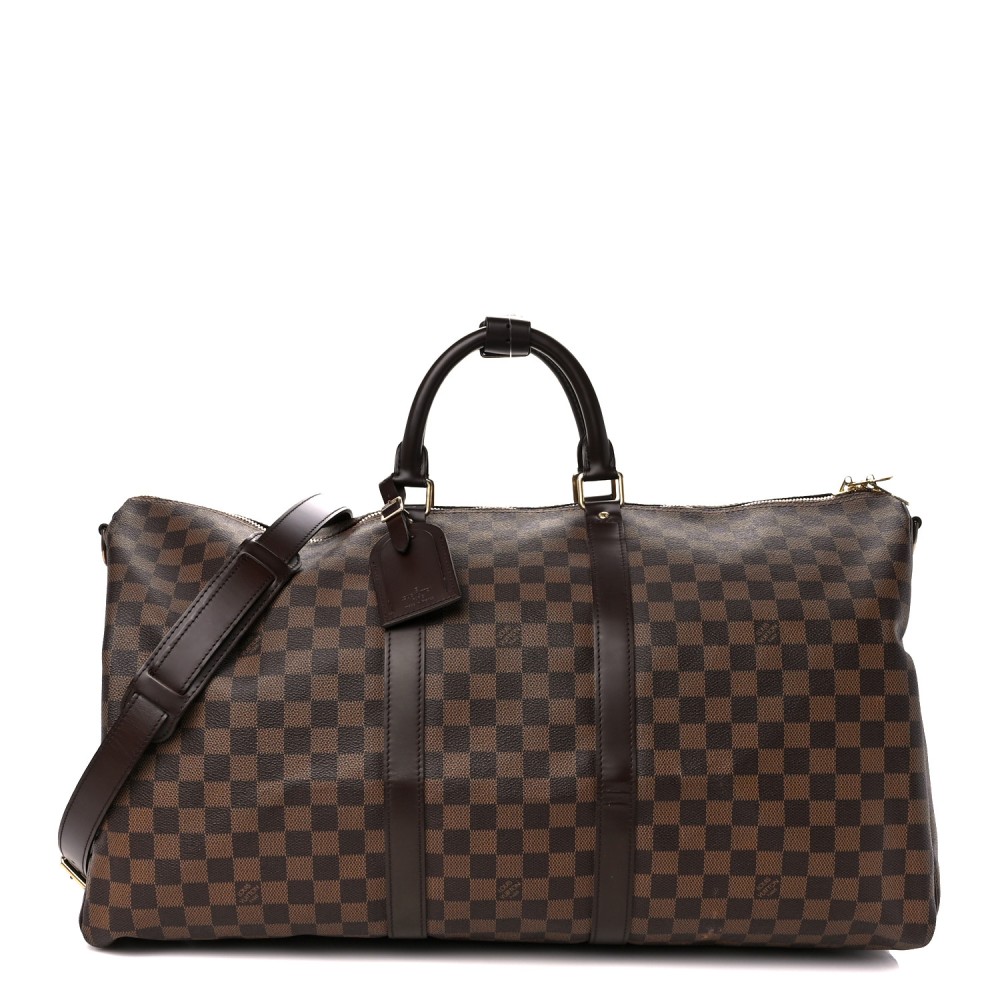 Damier Ebene Keepall Bandouliere 55