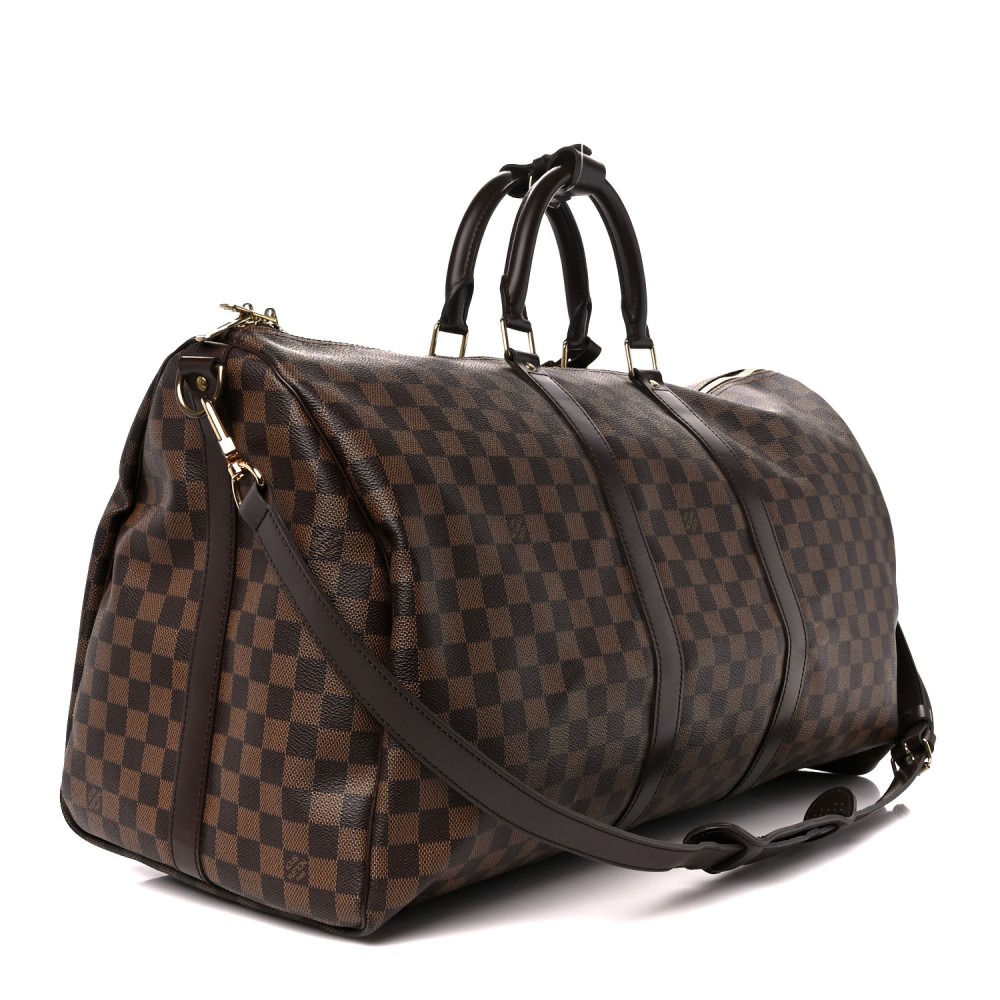 Damier Ebene Keepall Bandouliere 55