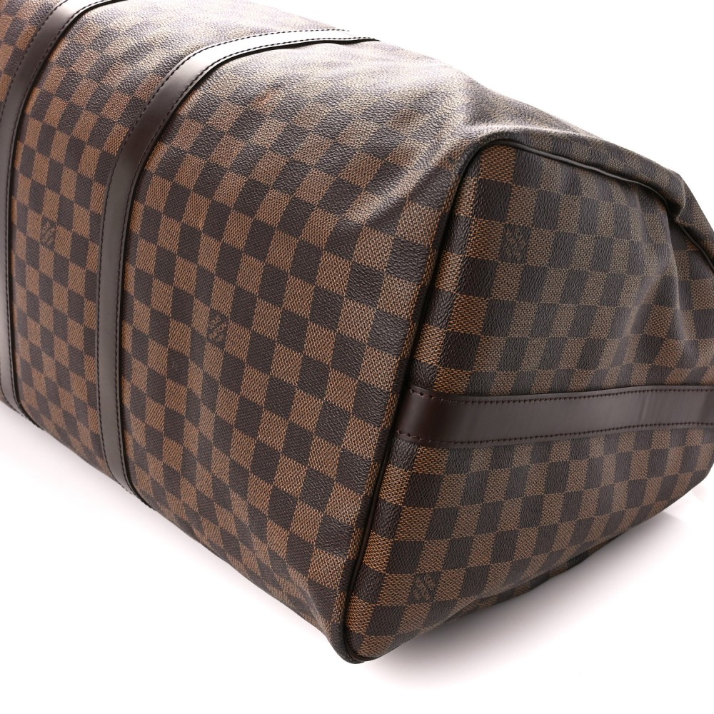 Damier Ebene Keepall Bandouliere 55