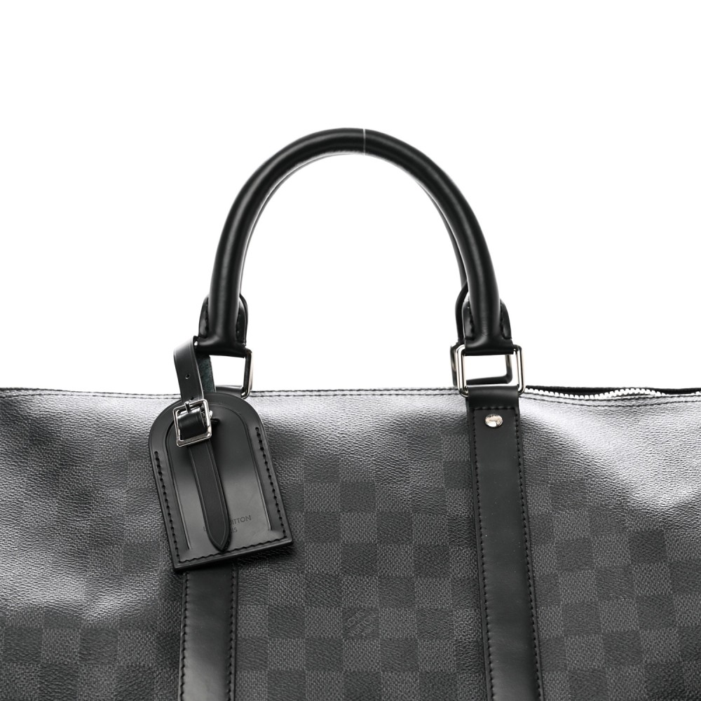 Damier Graphite Keepall Bandouliere 55