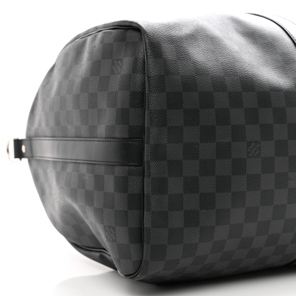 Damier Graphite Keepall Bandouliere 55